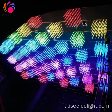 DMX512 Makukulay na LED cube lighting tube